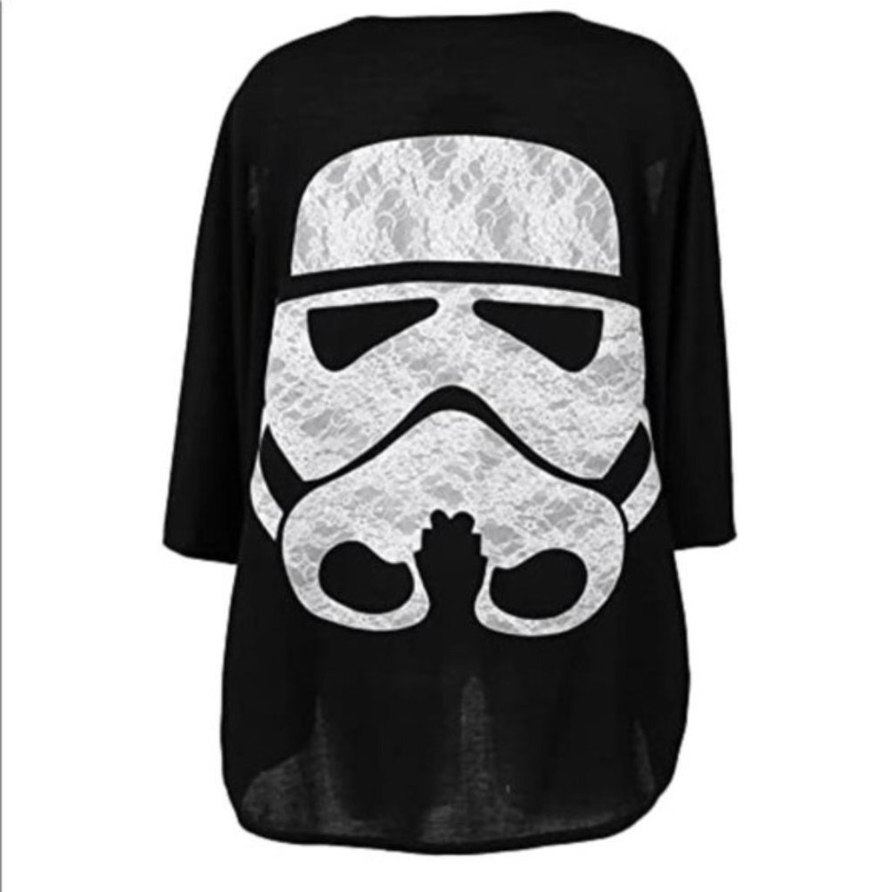 Star Wars Lace Stormtrooper Dolman Cardigan NEW